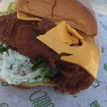 Shake Shack El Segundo - Chick'n Shack with cheese! - Burgers Near Me - El Segundo, California