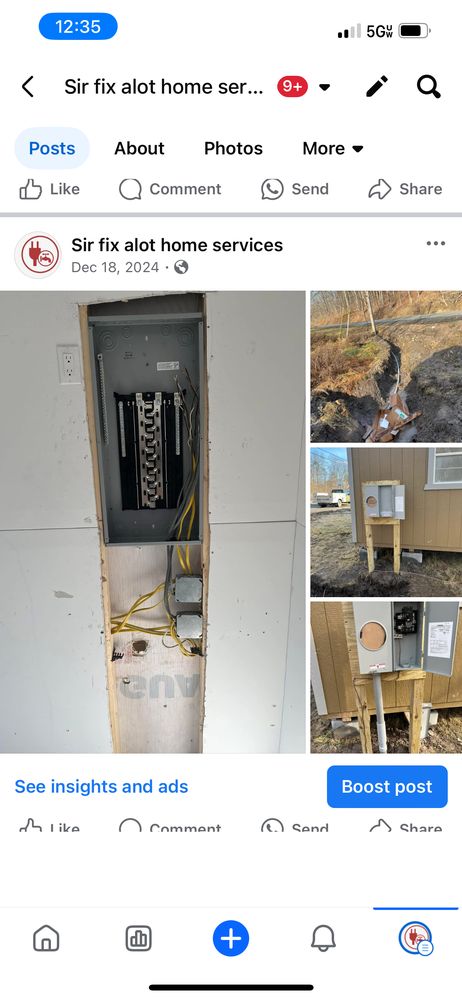 Slide of Sir Fix ALot home services