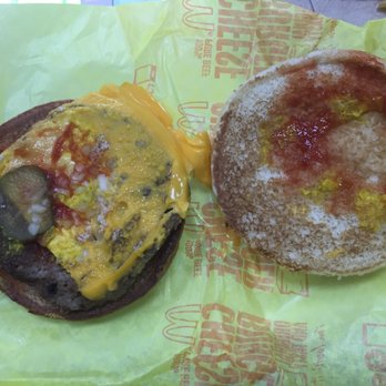 McDonald's - a burger and a bagel on a table - Coffee & Tea Near Me - Greenwood, South Carolina McDonald's - a burger and a bagel on a table - Coffee & Tea Near Me - Greenwood, South Carolina