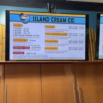 Island Cream Co - Menu - Ice Cream & Frozen Yogurt Near Me - Lahaina, Hawaii Island Cream Co - Menu - Ice Cream & Frozen Yogurt Near Me - Lahaina, Hawaii