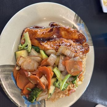 Hiro Hibachi Express and Sushi - Salmon Hibachi Dinner - Japanese Near Me - Fishers, Indiana