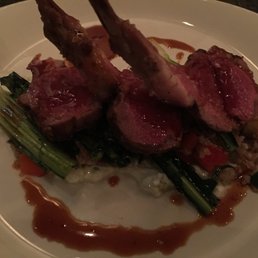 Lamb chops cooked perfectly!