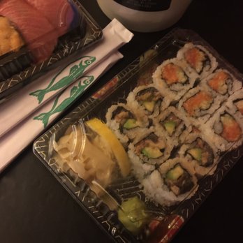 Sakura Restaurant - eel roll and spicy salmon - Japanese Near Me - Providence, Rhode Island