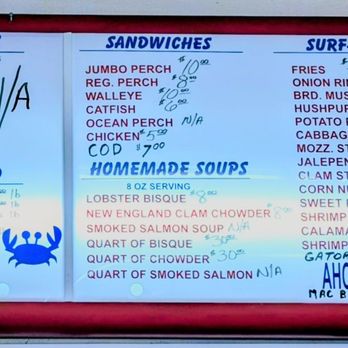Ardick Seafood - Food board - Seafood Markets Near Me - Lorain, Ohio Ardick Seafood - Food board - Seafood Markets Near Me - Lorain, Ohio