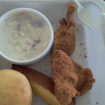C & B Famous Chicken - Two tiny pieces of chicken - American Near Me - Layton, Utah
