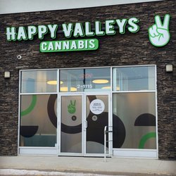Happy Valleys Cannabis - Happy Valleys Cannabis Store Front Gateway Drive Winnipeg Manitoba Canada