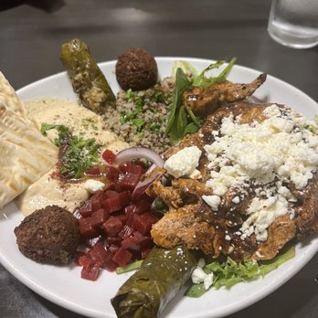 Sultan Mediterranean Grill - Lunch special bowl with added Chicken & Feta - Mediterranean Near Me - Moab, Utah Sultan Mediterranean Grill - Lunch special bowl with added Chicken & Feta - Mediterranean Near Me - Moab, Utah