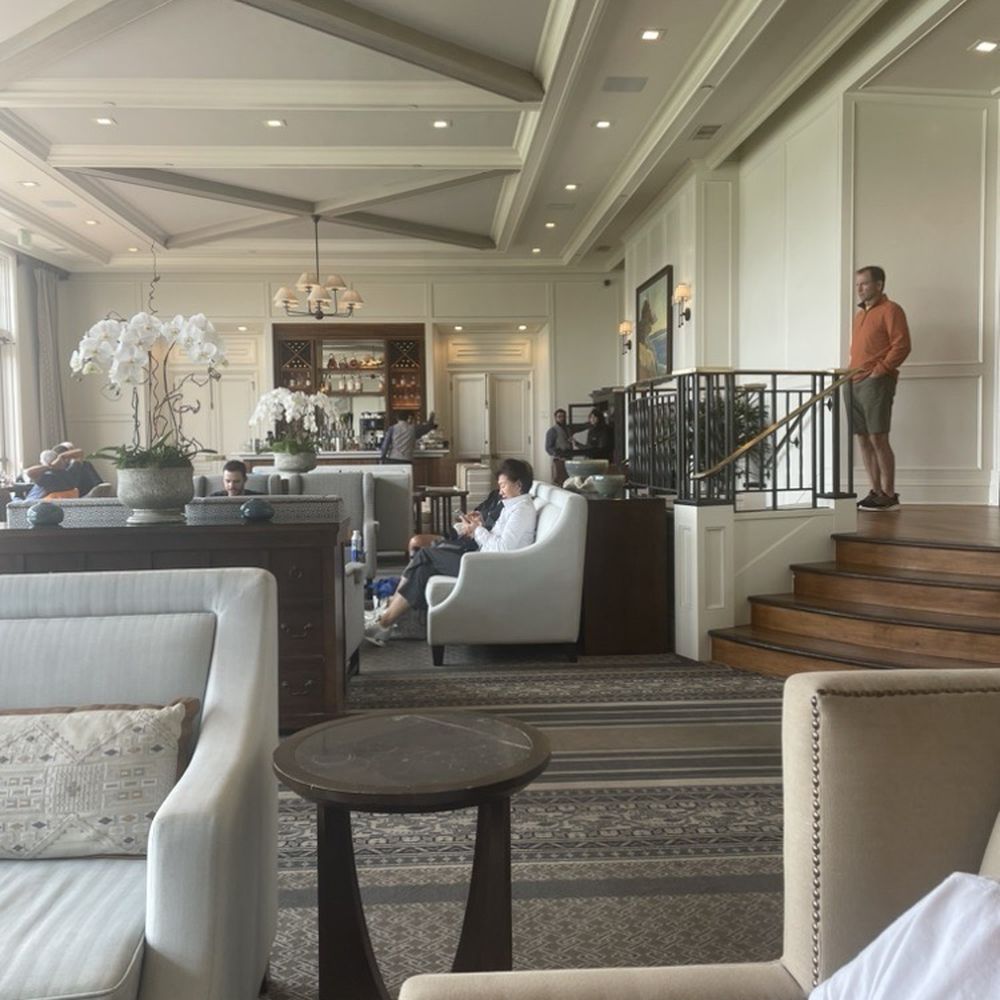 Inside view of Terrace Lounge. Inside view of Terrace Lounge.
