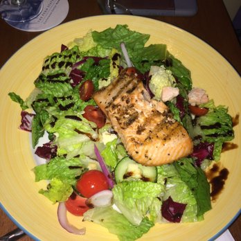 Legends - Grilled Salmon Salad - American Near Me - State College, Pennsylvania Legends - Grilled Salmon Salad - American Near Me - State College, Pennsylvania