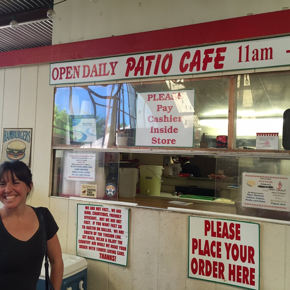 Love Creek Orchards - The order counter (and my friend is cheesin' hard in this photo). - Bakeries Near Me - Medina, Texas Love Creek Orchards - The order counter (and my friend is cheesin' hard in this photo). - Bakeries Near Me - Medina, Texas