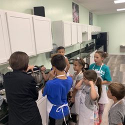 Young Chefs Academy - Using mixer