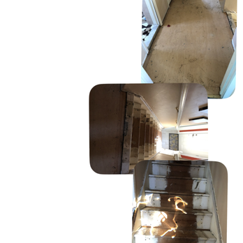 Statewide Renovations - Picture of stairs and landing not completed by Statewide. - General Contractors Near Me Statewide Renovations - Picture of stairs and landing not completed by Statewide. - General Contractors Near Me