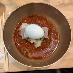 Homung Nangmyun - Spicy sauce version