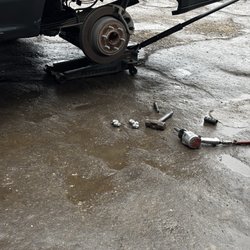 Economic Tire Shop - Wheel well