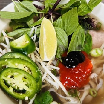 My Pho - #13. Rare Steek, Flank, Brisket and Meat Ball Pho Combo Noodle Soup - Vietnamese Near Me - Orange, California My Pho - #13. Rare Steek, Flank, Brisket and Meat Ball Pho Combo Noodle Soup - Vietnamese Near Me - Orange, California