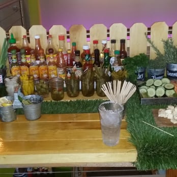 The Spot - Bloody Mary bar - Burgers Near Me - Galveston, Texas The Spot - Bloody Mary bar - Burgers Near Me - Galveston, Texas