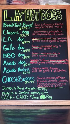 Menu photo 8 LA Style Hotdogs Orange, CA Menu photo 8 LA Style Hotdogs Orange, CA