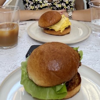 Suited - Buttermilk Fried Chicken Sandwich, SausageEggn'Cheese, Cold Brew - Breakfast & Brunch Near Me - New York, New York Suited - Buttermilk Fried Chicken Sandwich, SausageEggn'Cheese, Cold Brew - Breakfast & Brunch Near Me - New York, New York