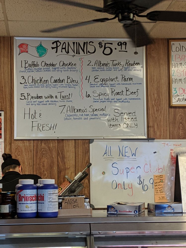 ALBINO’S MEATS & CATERING 2316 Lake Ave, Ashtabula, Ohio Meat Shops