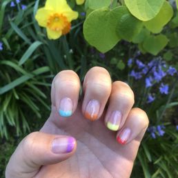 Spring French tip!