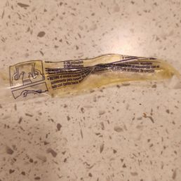 He said this isn't plastic in my mac and cheese and pulled it out. It's the directions of how they make it.!