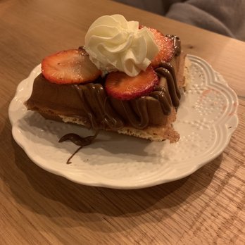 AMBAR Restaurant, Capitol Hill - Strawberry waffle - Modern European Near Me - Washington, DC, District of Columbia