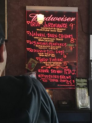 Menu photo 1 The Spirit Room Jerome, AZ