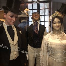 Musée de la Vie Bourguignonne - A happy wedding couple