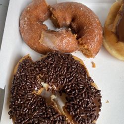 Dunkin' - Variety box.  Cut in halves to share.