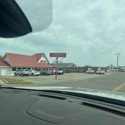 Bevo's Drive In - Driving up to Bevo's