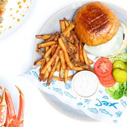 Jax Fish House & Oyster Bar - Niman Ranch Cheeseburger