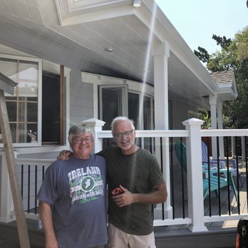 Jim Leveque Remodeling - a man and a woman standing in front of a house - General Contractors Near Me - Sierra Madre, California