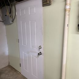 Replaced an existing door with this fire rated door Replaced an existing door with this fire rated door