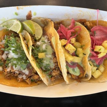 Rio Tacos - Two chicken & two al pastor tacos - Mexican Near Me - Albuquerque, New Mexico Rio Tacos - Two chicken & two al pastor tacos - Mexican Near Me - Albuquerque, New Mexico