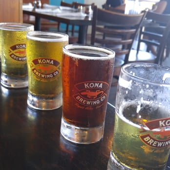 Kona Brewing - Beer flight of seasonals - Pubs Near Me - Honolulu, Hawaii Kona Brewing - Beer flight of seasonals - Pubs Near Me - Honolulu, Hawaii