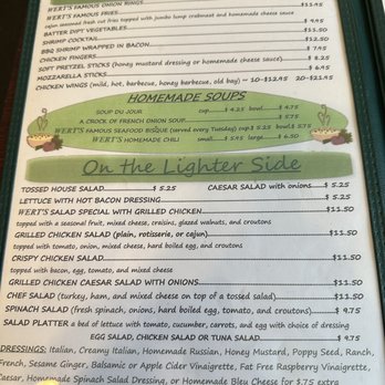 Wert's Cafe - Menu - American Near Me - Allentown, Pennsylvania Wert's Cafe - Menu - American Near Me - Allentown, Pennsylvania