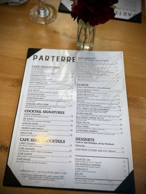 Menu photo 4 Parterre Dallas, TX Menu photo 4 Parterre Dallas, TX