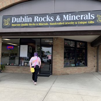 Dublin Rocks and Minerals - Sign from the parking lot - Gemstones & Minerals Near Me - Dublin, Ohio Dublin Rocks and Minerals - Sign from the parking lot - Gemstones & Minerals Near Me - Dublin, Ohio
