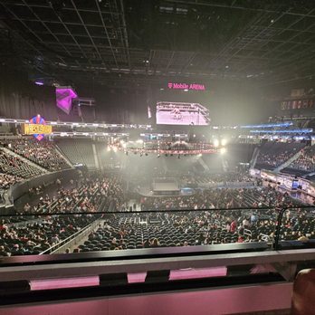 T-Mobile Arena - VIEW FROM SUITE - Stadiums & Arenas Near Me - Las Vegas, Nevada T-Mobile Arena - VIEW FROM SUITE - Stadiums & Arenas Near Me - Las Vegas, Nevada