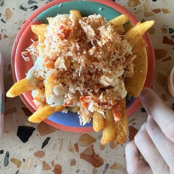 Frenchy's Rockaway Grill - Frenchy's Garlic Crab Fries - Seafood Near Me - Clearwater Beach, Florida Frenchy's Rockaway Grill - Frenchy's Garlic Crab Fries - Seafood Near Me - Clearwater Beach, Florida