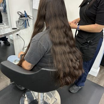 Progressions Salon Spa Store - Hair before donating - Nail Salons Near Me - North Bethesda, Maryland