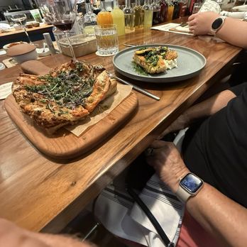Lallande - Carrot tart and salmon - French Near Me - Madison, Wisconsin