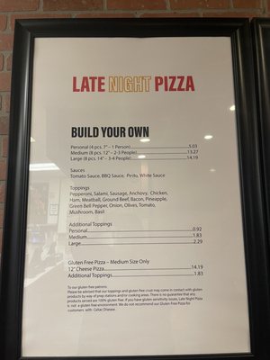 Menu photo 4 Late Night Pizza Santa Ana, CA Menu photo 4 Late Night Pizza Santa Ana, CA