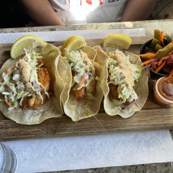 Cavalier Coastal Kitchen - Shrimp and fish tacos - American Near Me - San Simeon, California Cavalier Coastal Kitchen - Shrimp and fish tacos - American Near Me - San Simeon, California