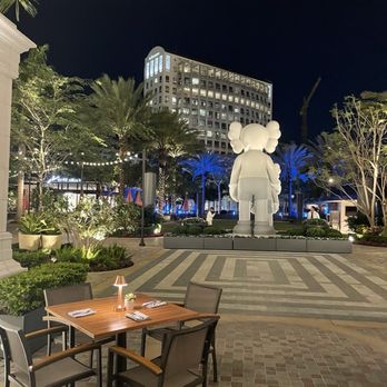 Loew's Hotel - Looking out towards the Mickey-like statue. - Hotels Near Me - Coral Gables, Florida Loew's Hotel - Looking out towards the Mickey-like statue. - Hotels Near Me - Coral Gables, Florida
