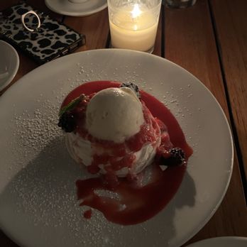 Ysabel - Raspberry dessert - New American Near Me - West Hollywood, California