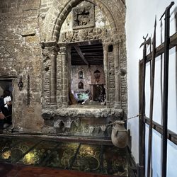 Palazzo Conte Federico - A view into the only original tower left in Palermo.