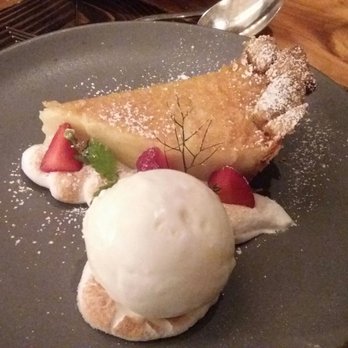 The Dabney - Buttermilk pie with sour cream ice cream - New American Near Me - Washington, DC, District of Columbia The Dabney - Buttermilk pie with sour cream ice cream - New American Near Me - Washington, DC, District of Columbia