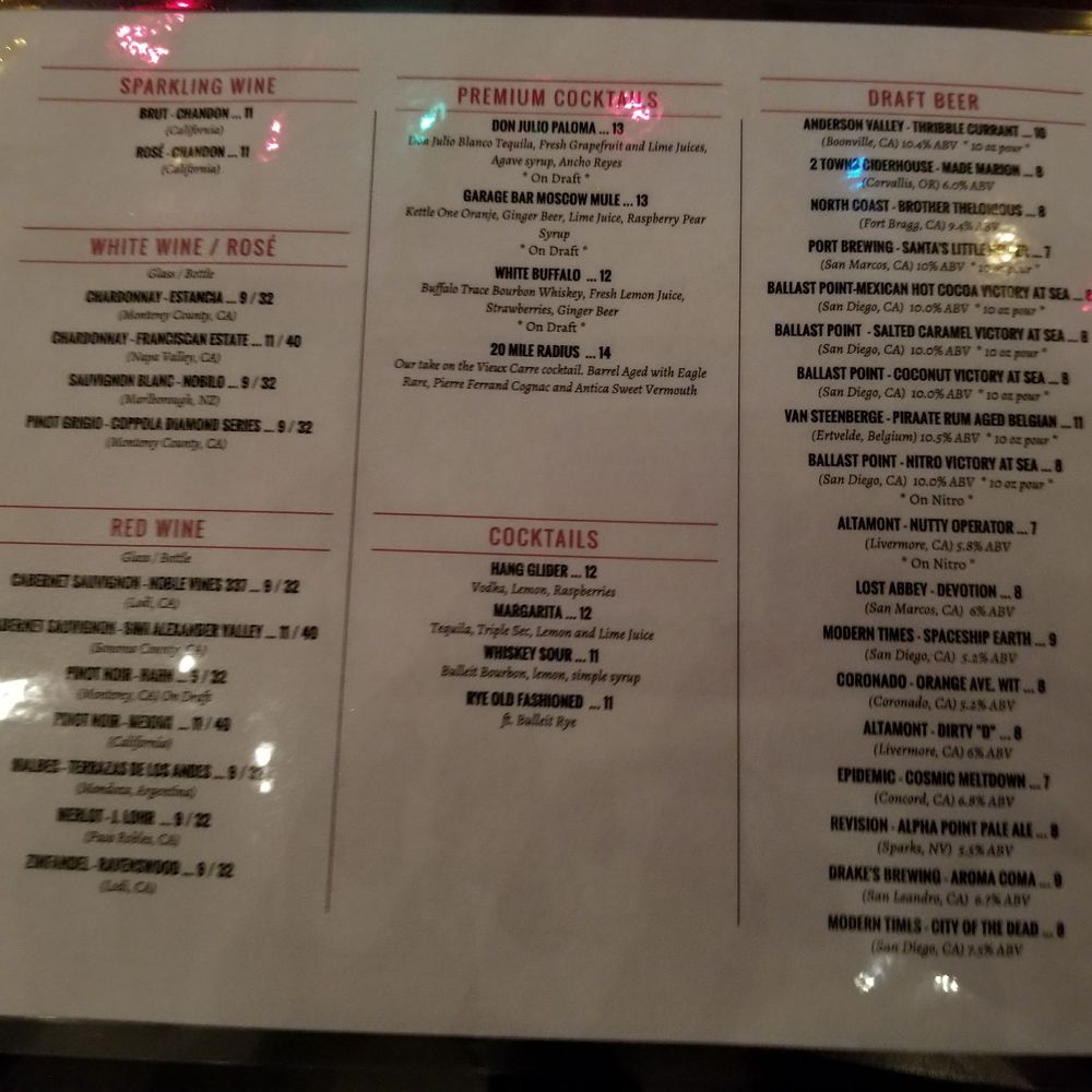 Three Sisters Whiskey Bar - 12/21/17 menu - Bars Near Me - San Jose, California Three Sisters Whiskey Bar - 12/21/17 menu - Bars Near Me - San Jose, California