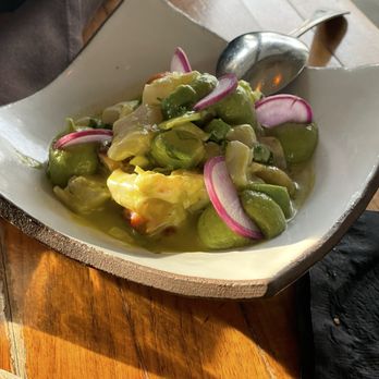Chaak Kitchen - Ceviche with bass  octopus  and avocado - Cocktail Bars Near Me - Tustin, California